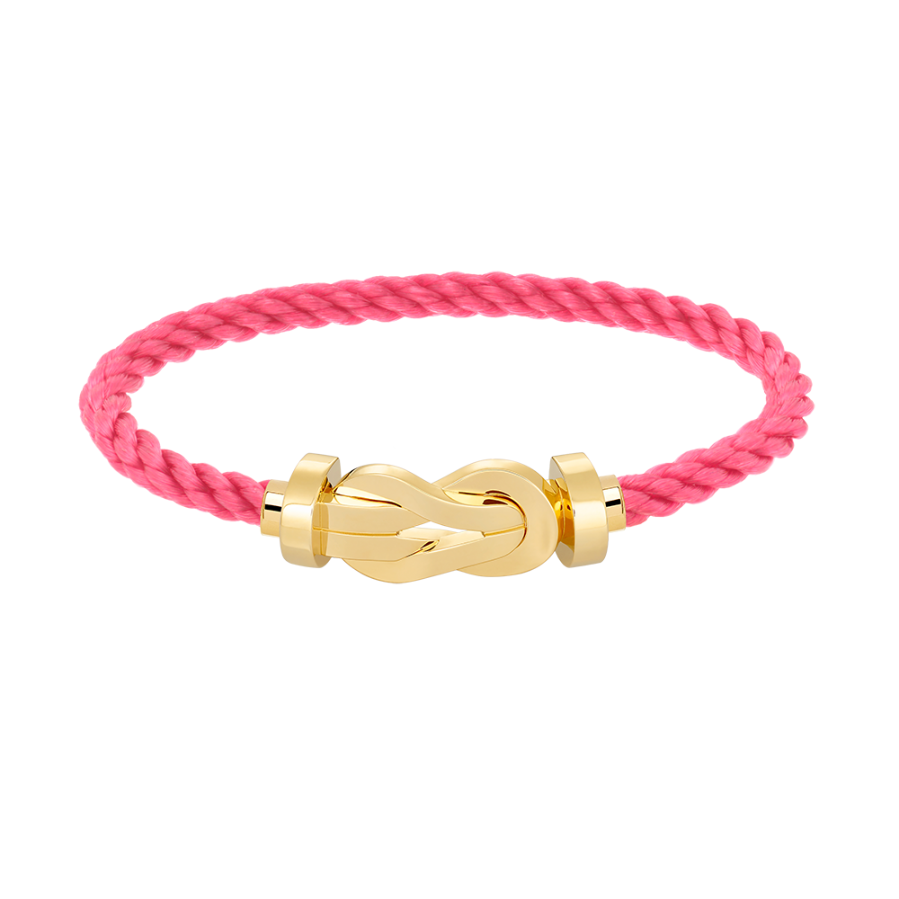 [Pearl Jewelrys]CHANCE LARGE 8 FIGURE BUCKLE NO DIAMOND BRACELET GOLD