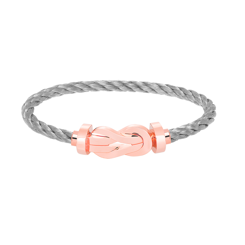 [Pearl Jewelrys]CHANCE LARGE 8 FIGURE BUCKLE NO DIAMOND BRACELET ROSE GOLD