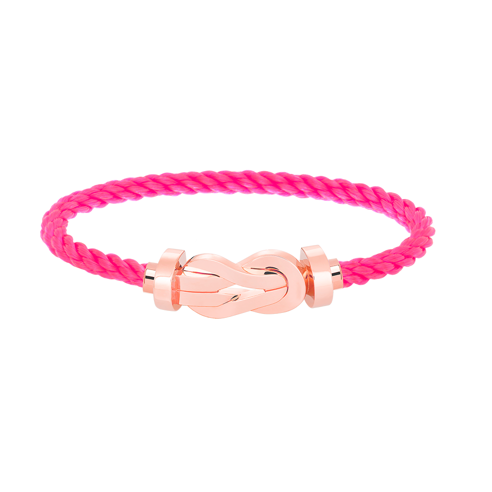 [Pearl Jewelrys]CHANCE LARGE 8 FIGURE BUCKLE NO DIAMOND BRACELET ROSE GOLD