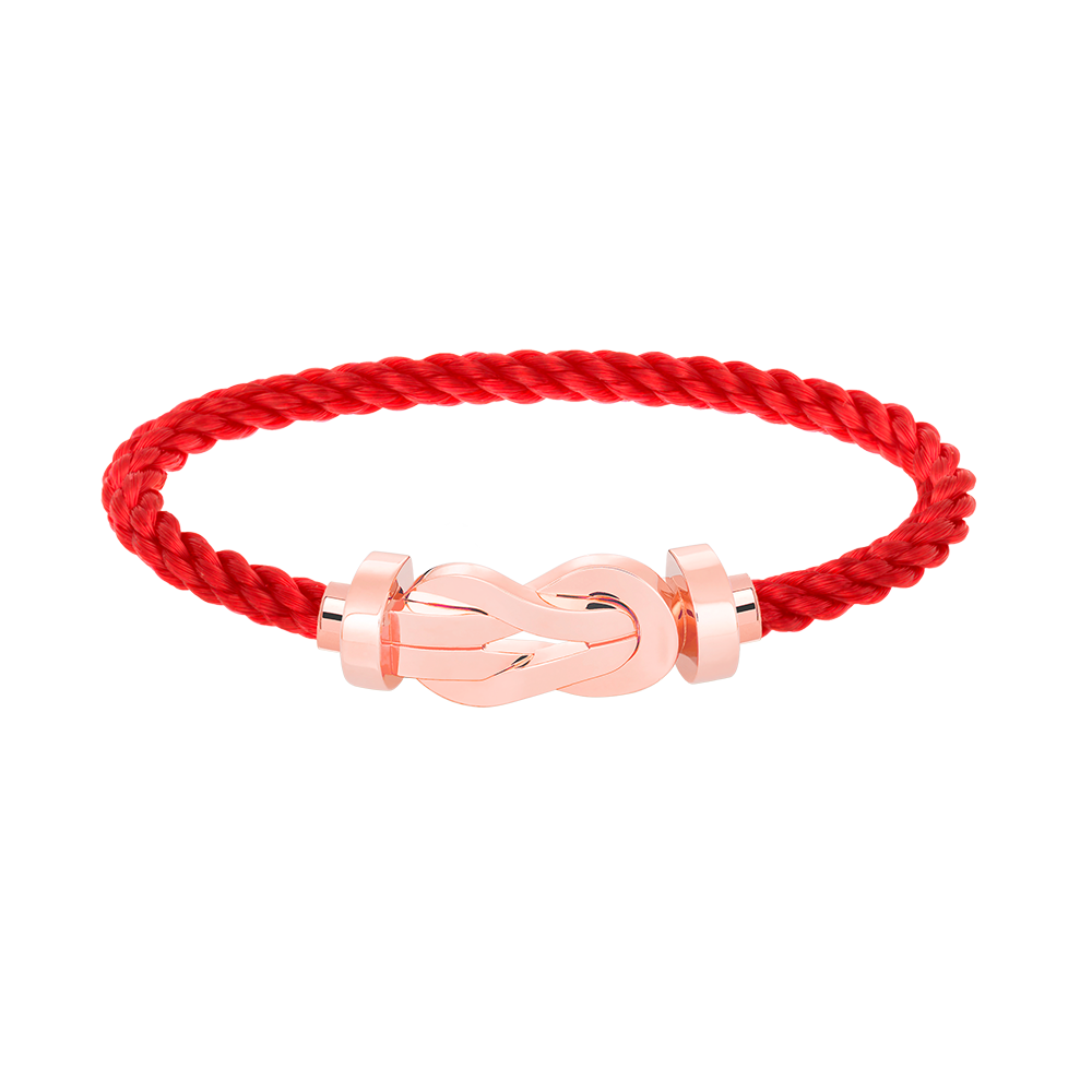 [Pearl Jewelrys]CHANCE LARGE 8 FIGURE BUCKLE NO DIAMOND BRACELET ROSE GOLD
