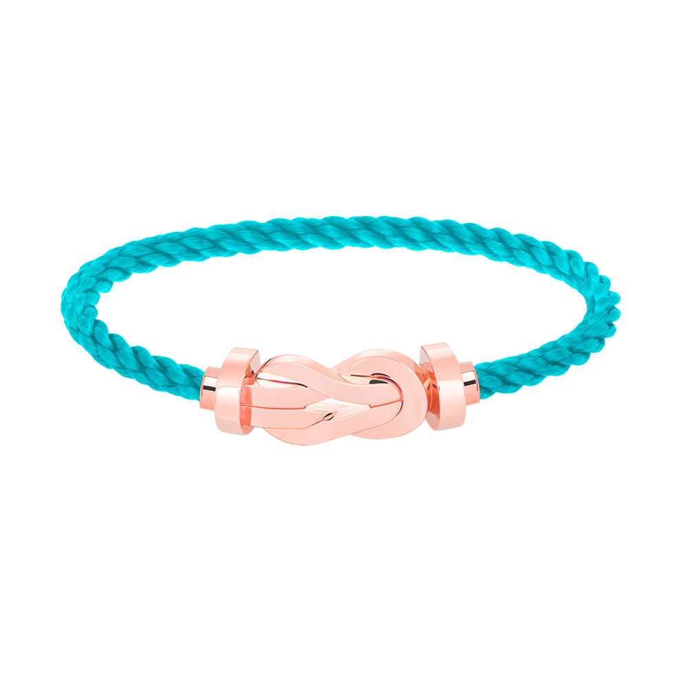 [Pearl Jewelrys]CHANCE LARGE 8 FIGURE BUCKLE NO DIAMOND BRACELET ROSE GOLD