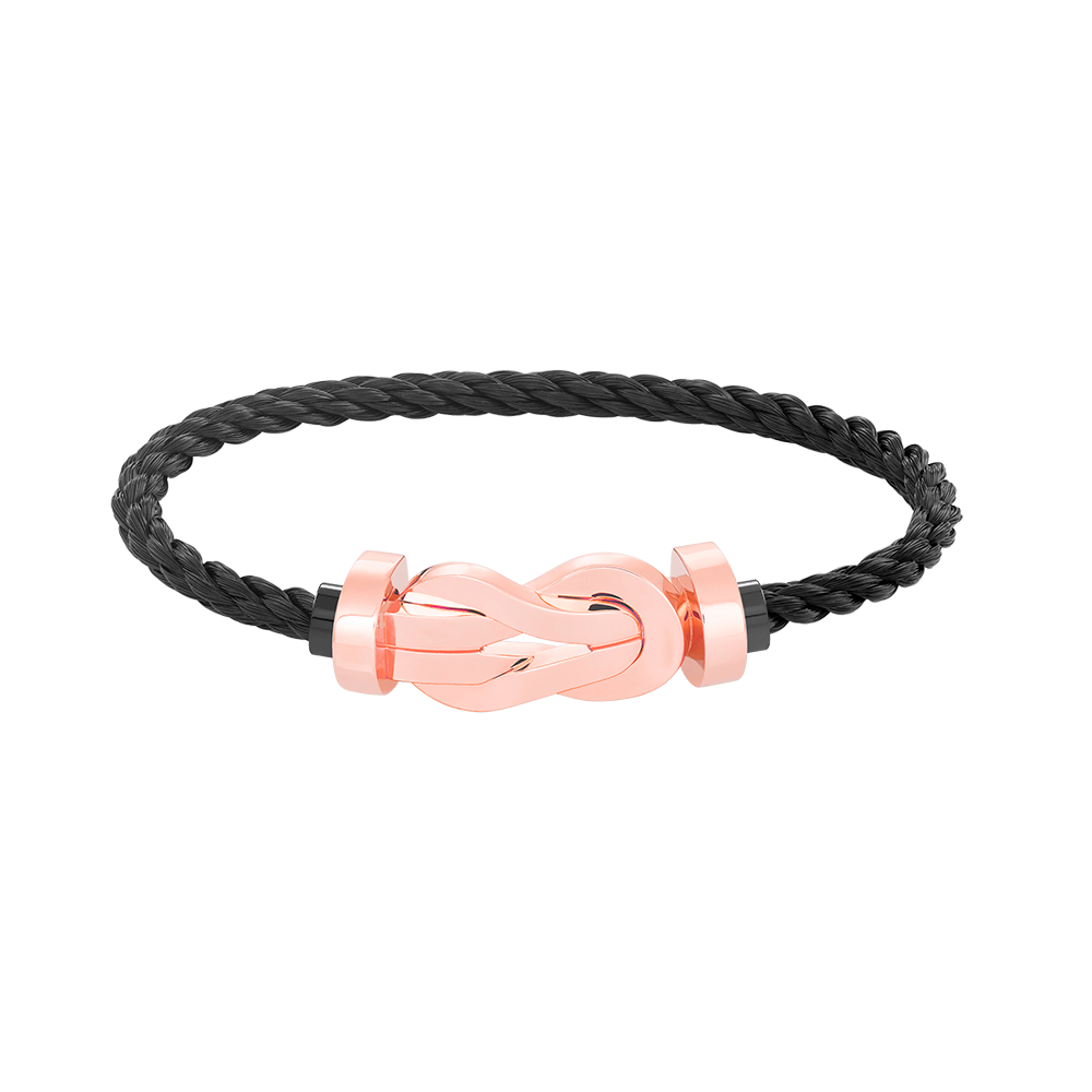[Pearl Jewelrys]CHANCE LARGE 8 FIGURE BUCKLE NO DIAMOND BRACELET ROSE GOLD