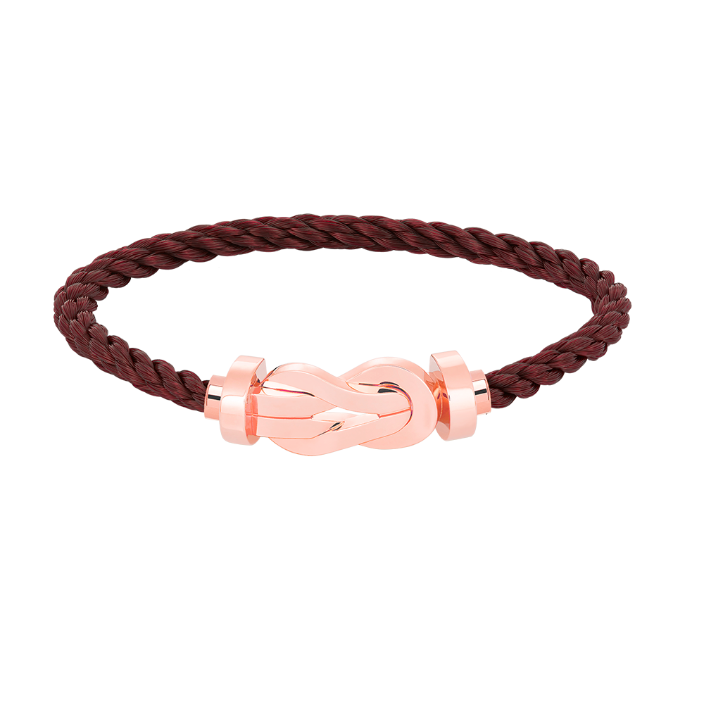 [Pearl Jewelrys]CHANCE LARGE 8 FIGURE BUCKLE NO DIAMOND BRACELET ROSE GOLD