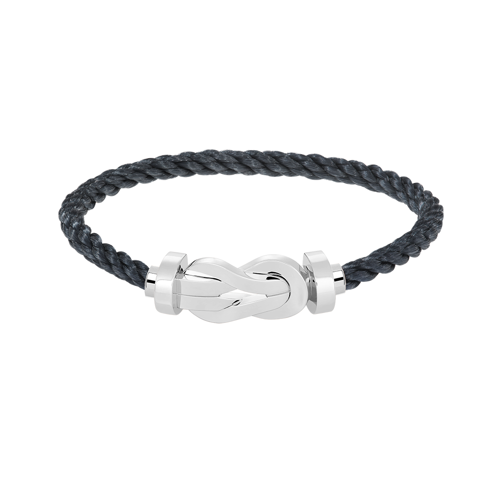 [Pearl Jewelrys]CHANCE LARGE 8 FIGURE BUCKLE NO DIAMOND BRACELET SILVER