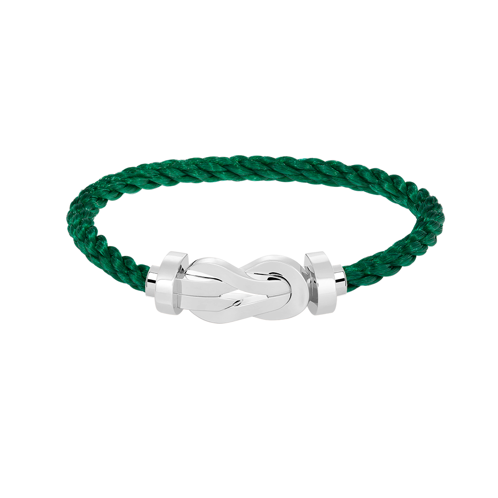 [Pearl Jewelrys]CHANCE LARGE 8 FIGURE BUCKLE NO DIAMOND BRACELET SILVER