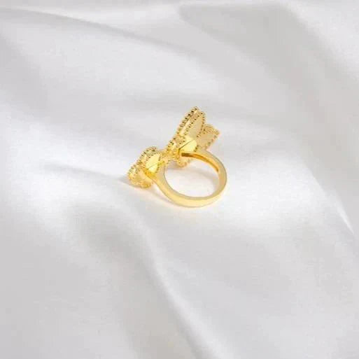 [Pearl Jewelrys]LUCKY BETWEEN THE FINGER RING