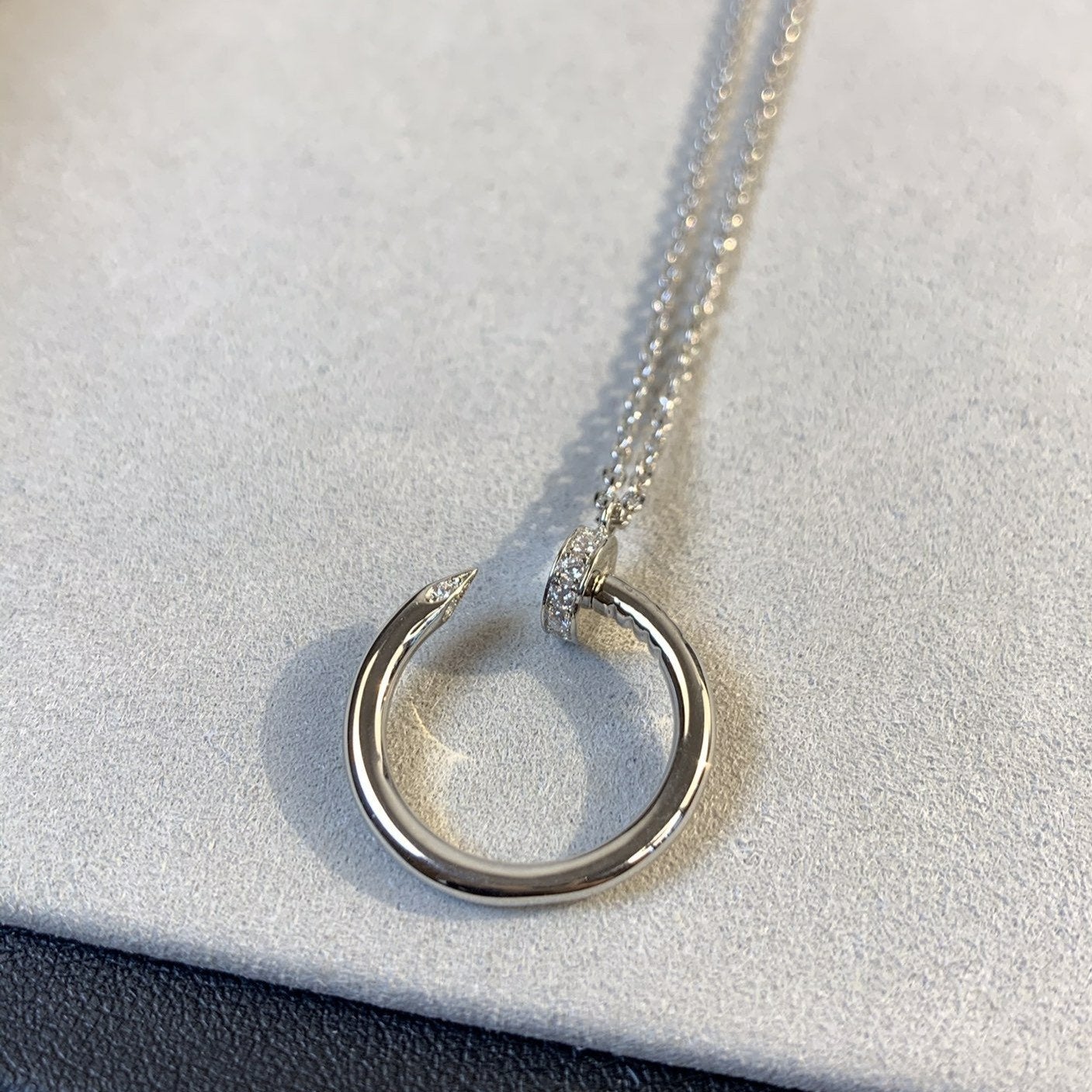 [Pearl Jewelrys]JUSTE NECKLACE SILVER