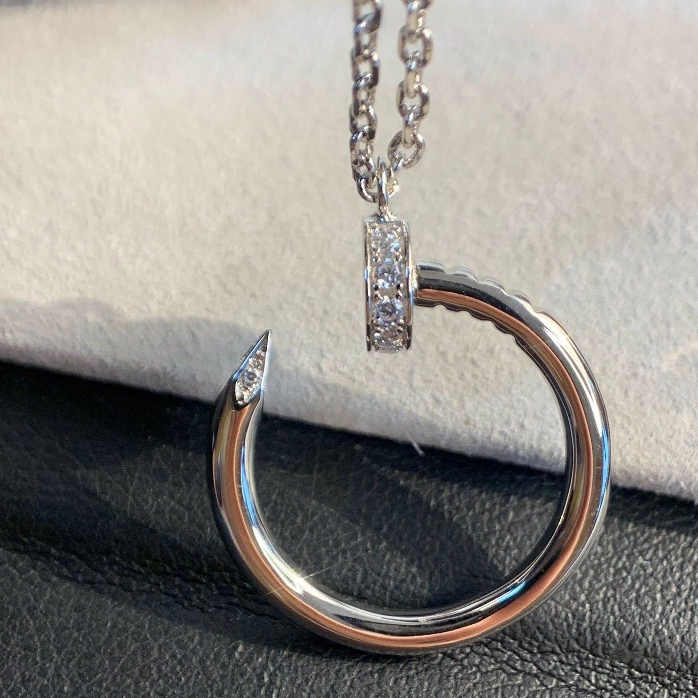 [Pearl Jewelrys]JUSTE NECKLACE SILVER