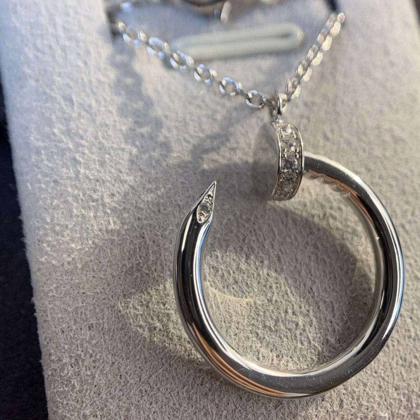 [Pearl Jewelrys]JUSTE NECKLACE SILVER