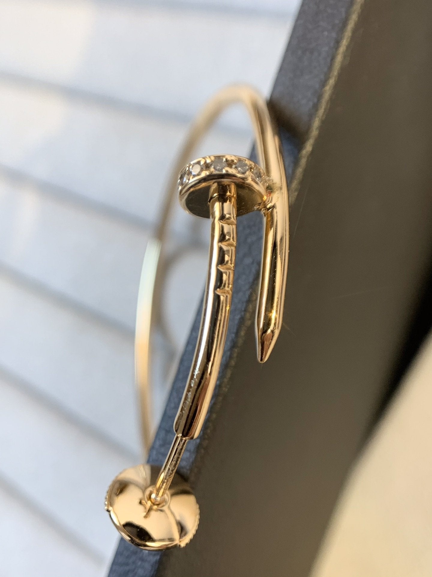 [Pearl Jewelrys]JUSTE EARRINGS GOLD DIAMONDS 1.8MM