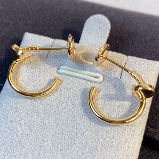 [Pearl Jewelrys]JUSTE EARRINGS PINK GOLD