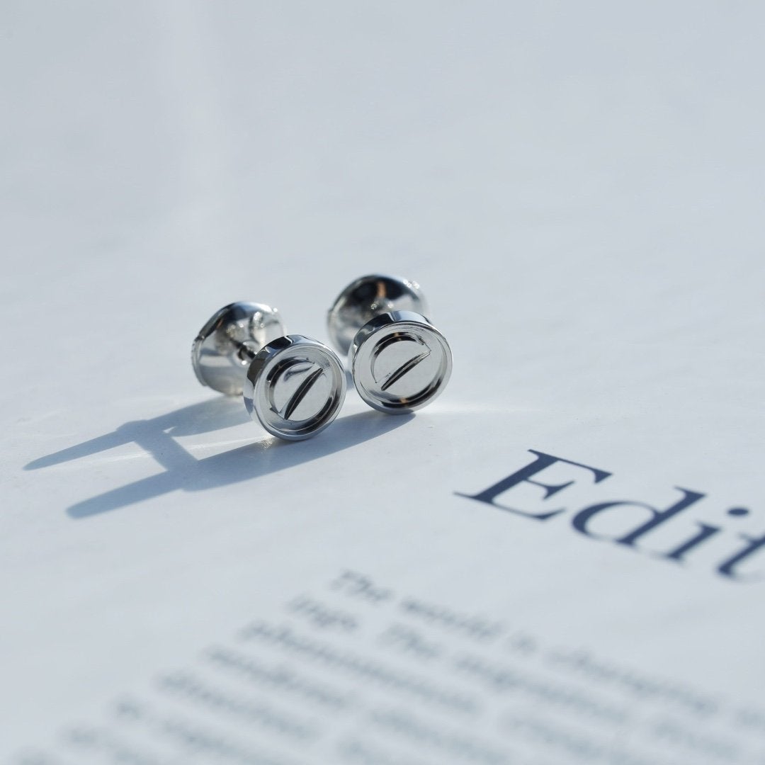 [Pearl Jewelrys]LOVE EARRINGS SILVER 10MM