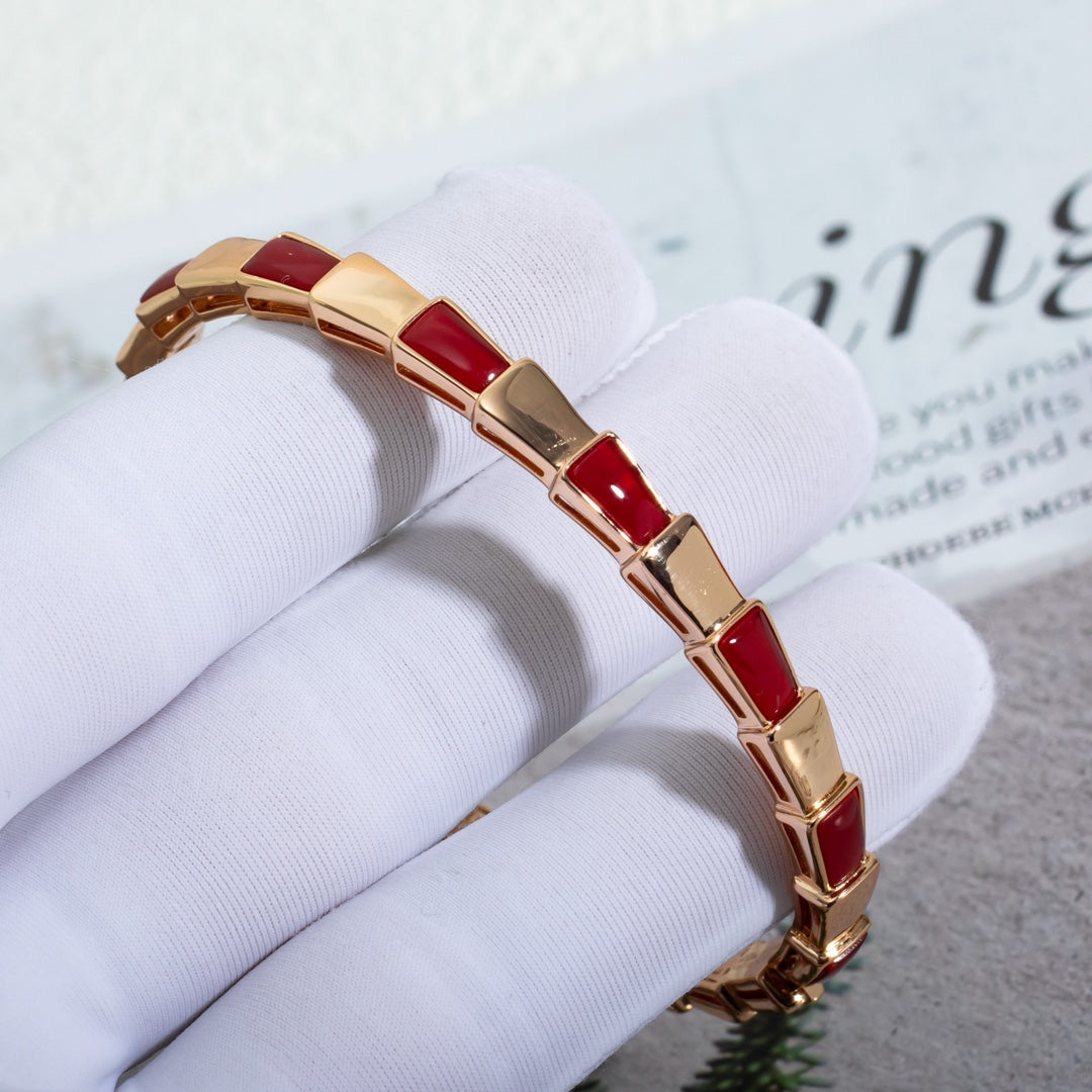 [Pearl Jewelrys]SERPENTI BRACELET PINK GOLD RUBELLITE