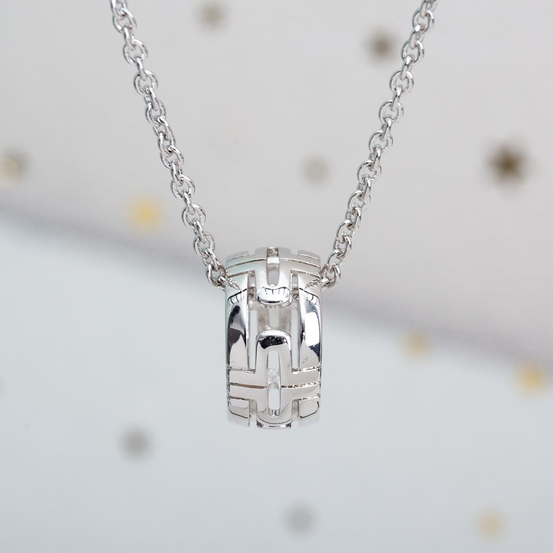 [Pearl Jewelrys]PARENTESI NECKLACE SILVER