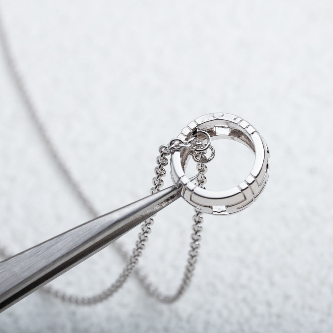 [Pearl Jewelrys]PARENTESI NECKLACE SILVER