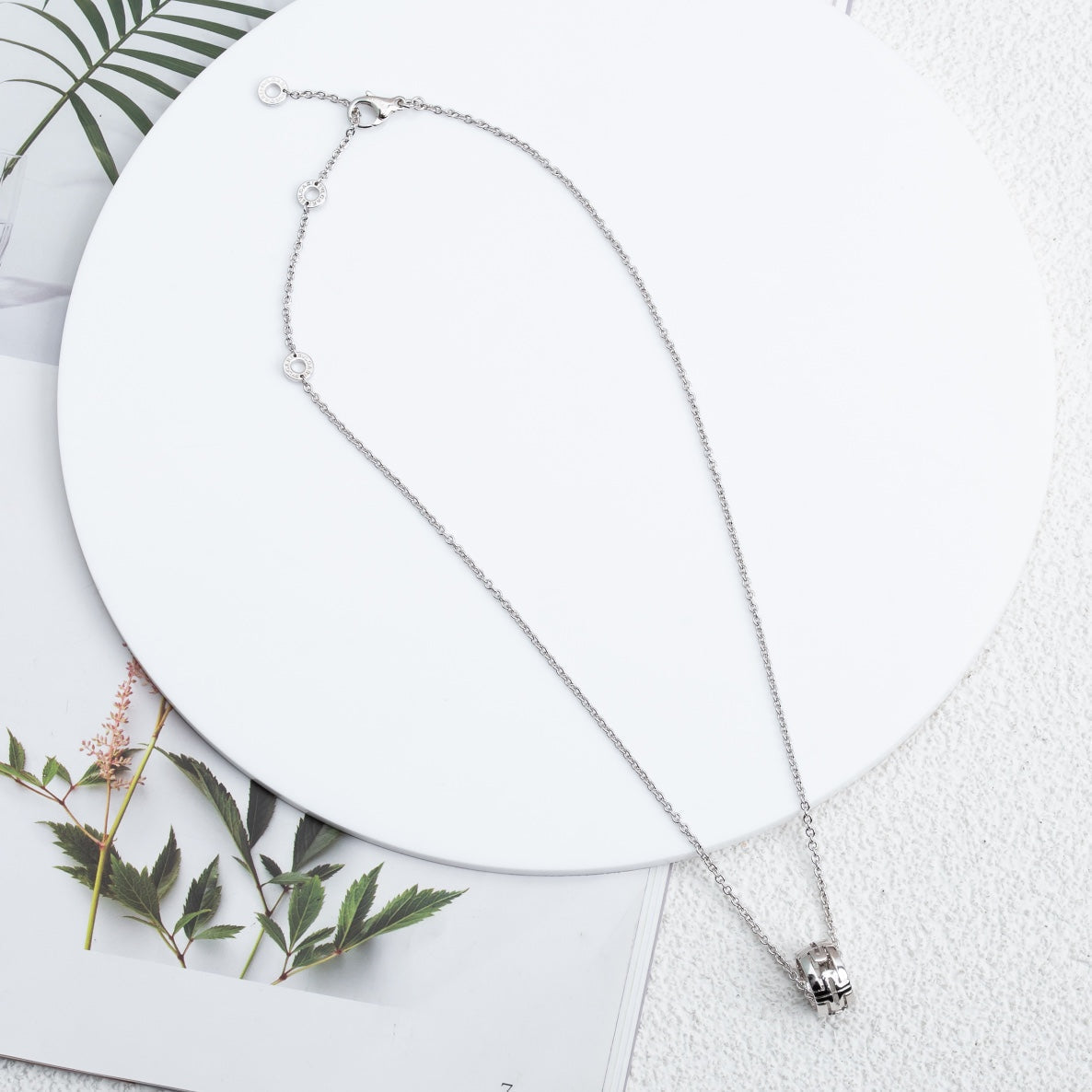 [Pearl Jewelrys]PARENTESI NECKLACE SILVER