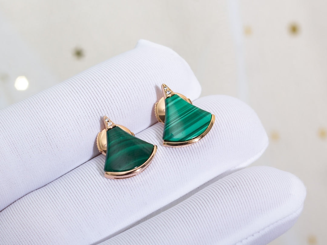 [Pearl Jewelrys]DIVAS DREAM EARRINGS PINK GOLD