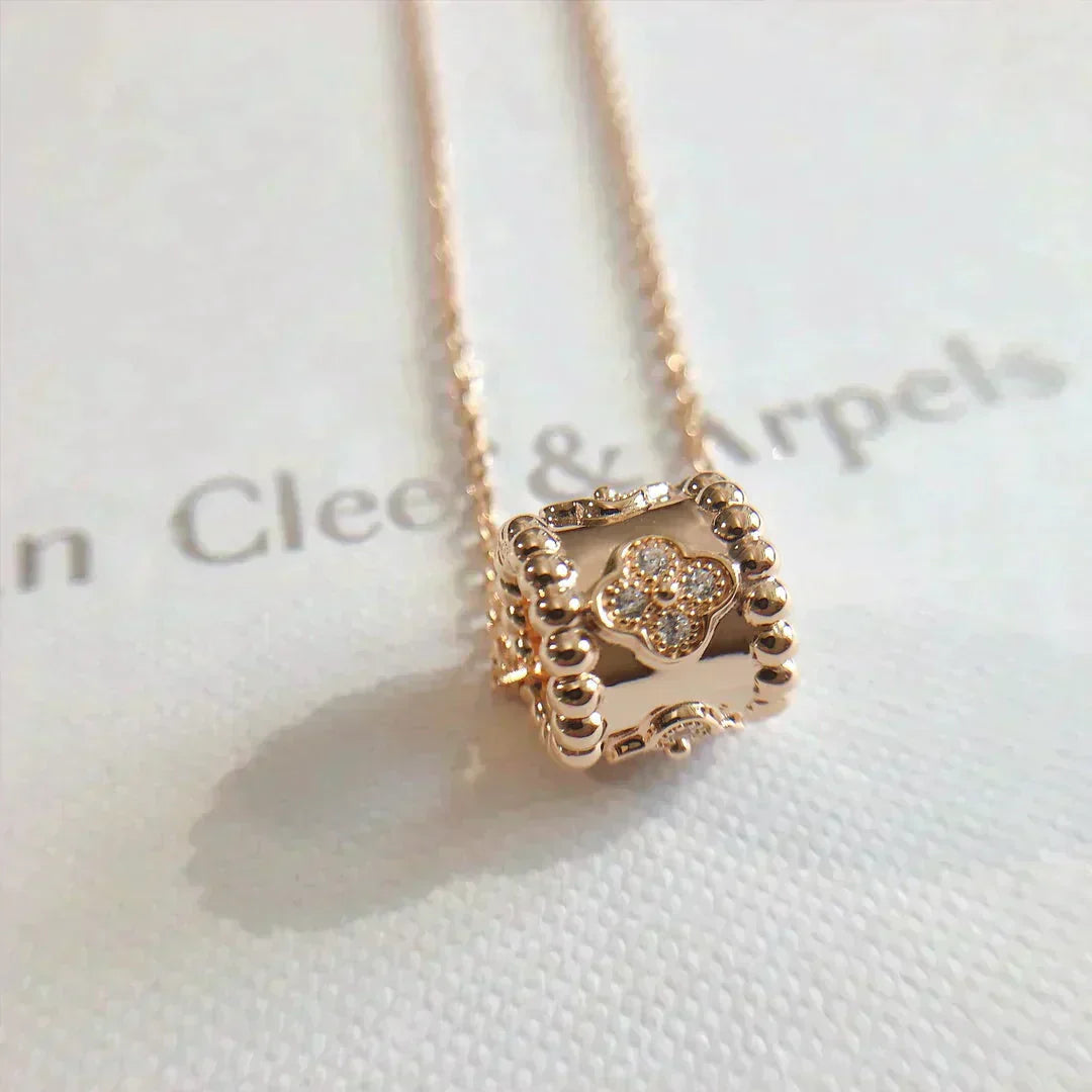 [Pearl Jewelrys]PERLEE PEDANT NECKLACE GOLD / ROSE GOLD