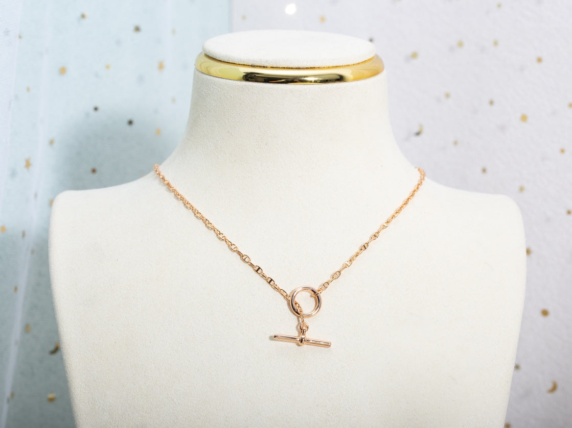 [Pearl Jewelrys]ECHAPPEE NECKLACE PINK GOLD