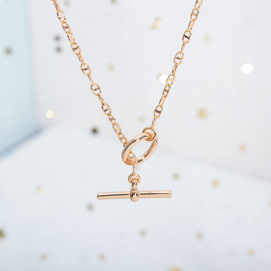[Pearl Jewelrys]ECHAPPEE NECKLACE PINK GOLD