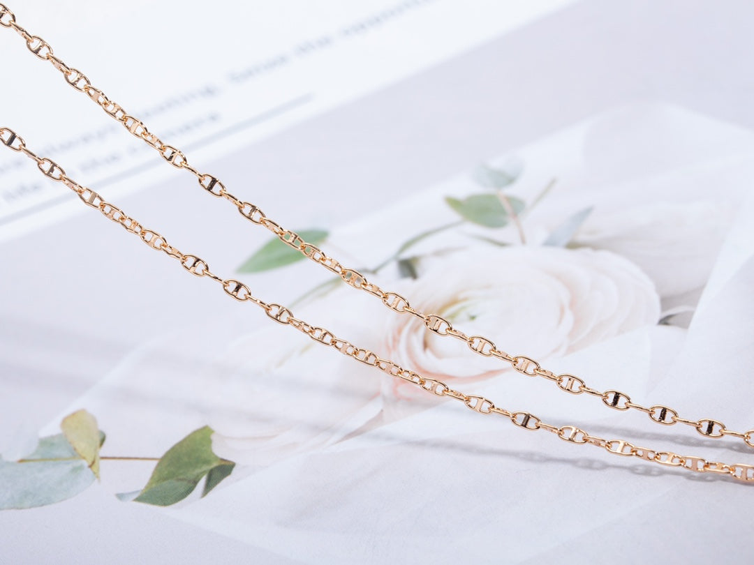 [Pearl Jewelrys]ECHAPPEE NECKLACE PINK GOLD