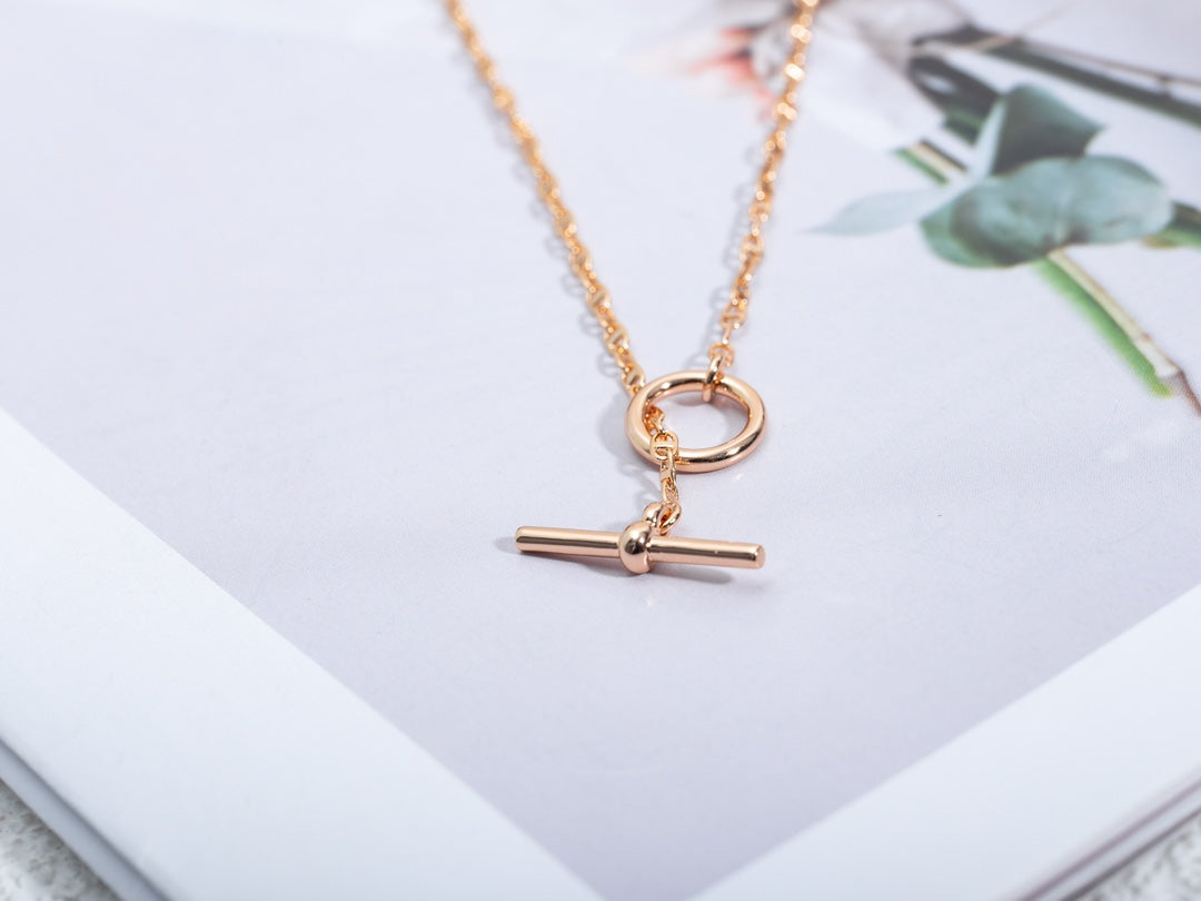 [Pearl Jewelrys]ECHAPPEE NECKLACE PINK GOLD