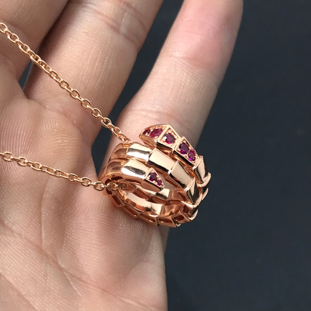 [Pearl Jewelrys]SERPENTI PEDANT NECKLACE
