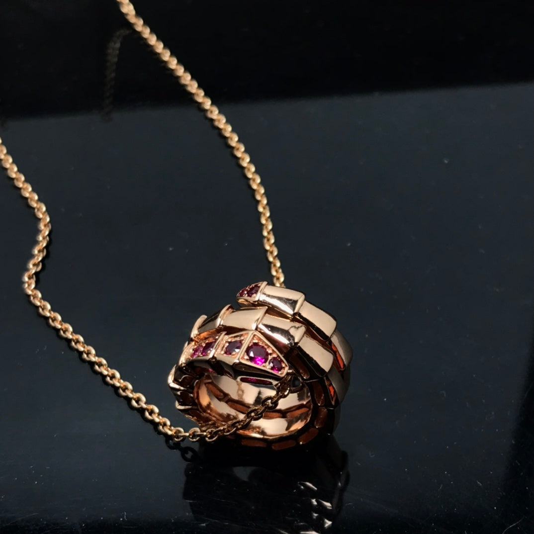 [Pearl Jewelrys]SERPENTI PEDANT NECKLACE