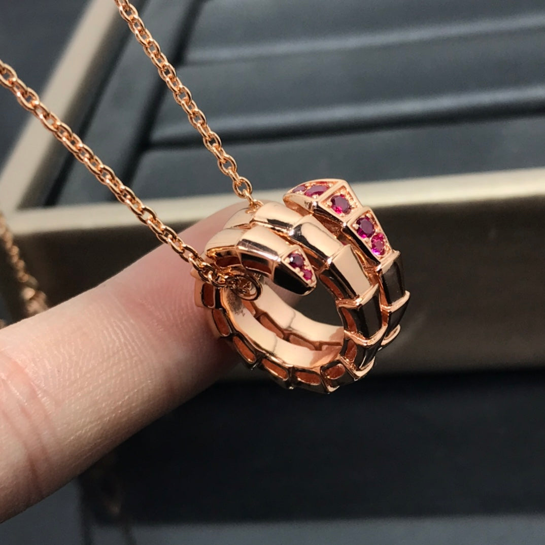 [Pearl Jewelrys]SERPENTI PEDANT NECKLACE