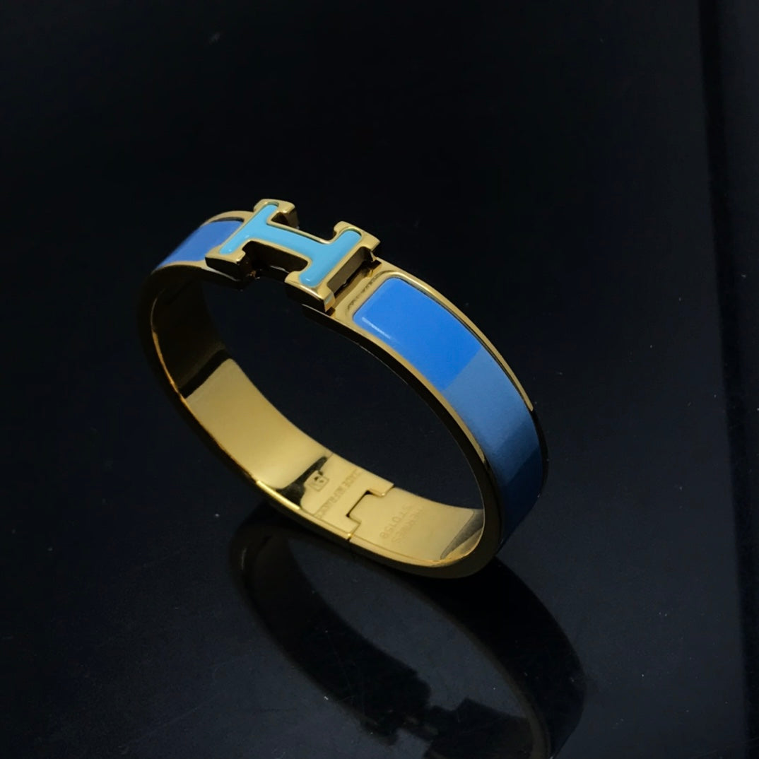 [Pearl Jewelrys]H BRACELET BLUE RAINBOW CERAMIC
