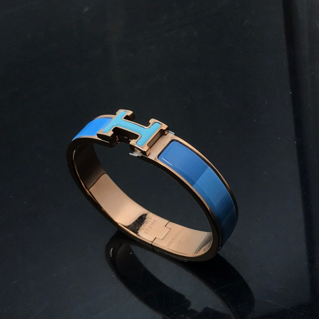 [Pearl Jewelrys]H BRACELET BLUE RAINBOW CERAMIC
