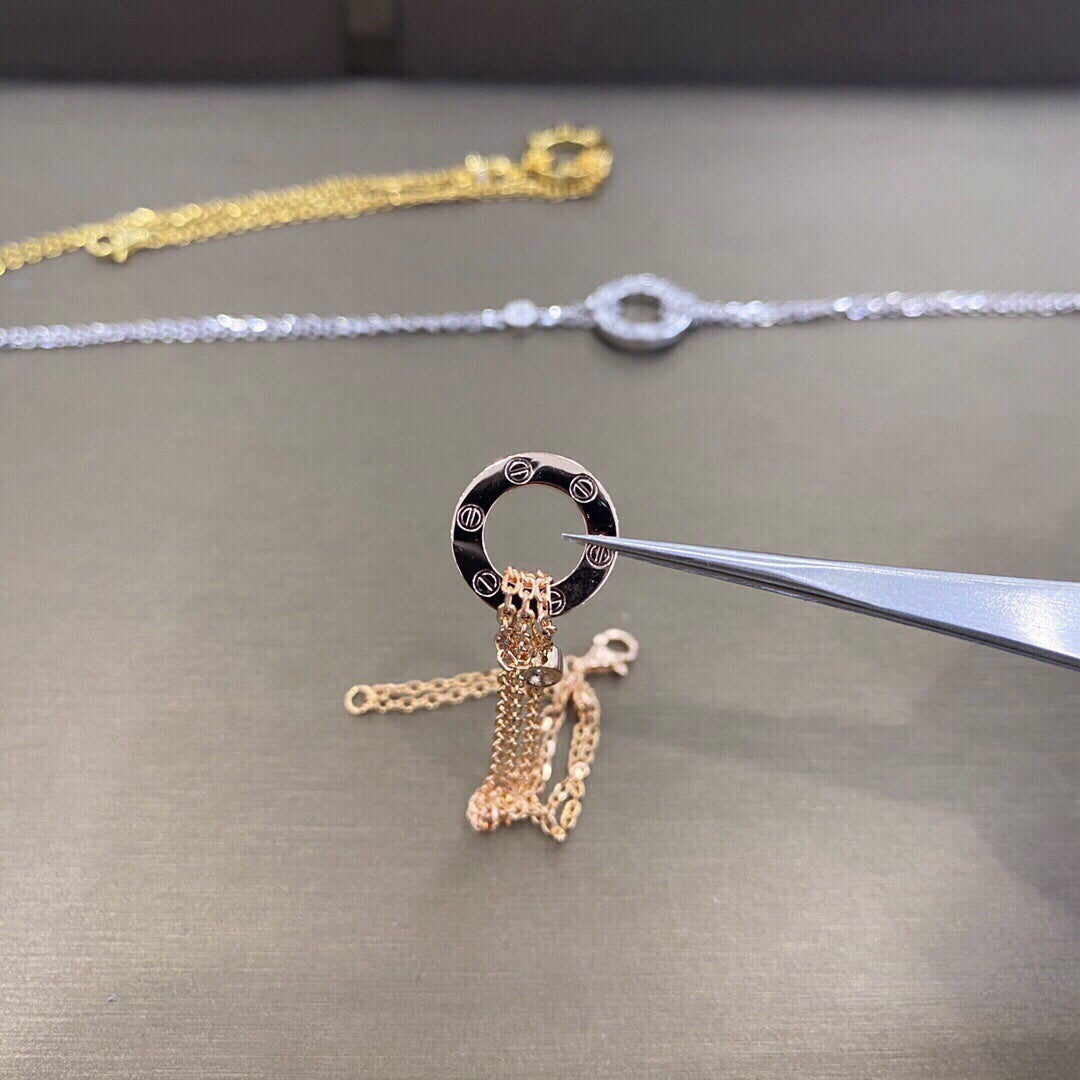 [Pearl Jewelrys]LOVE BRACELET 2 DIAMOND