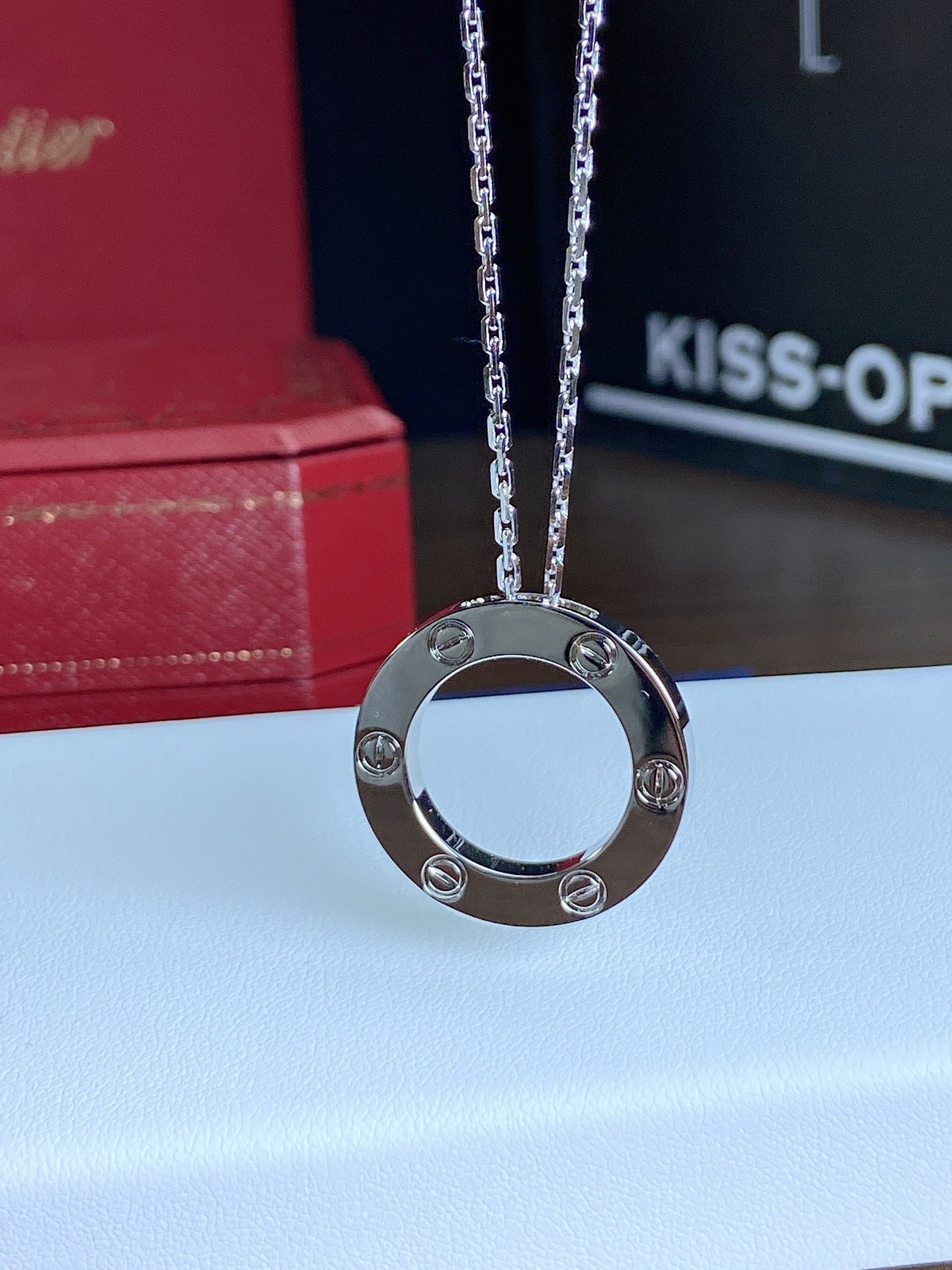 [Pearl Jewelrys]LOVE NECKLACE 16MM