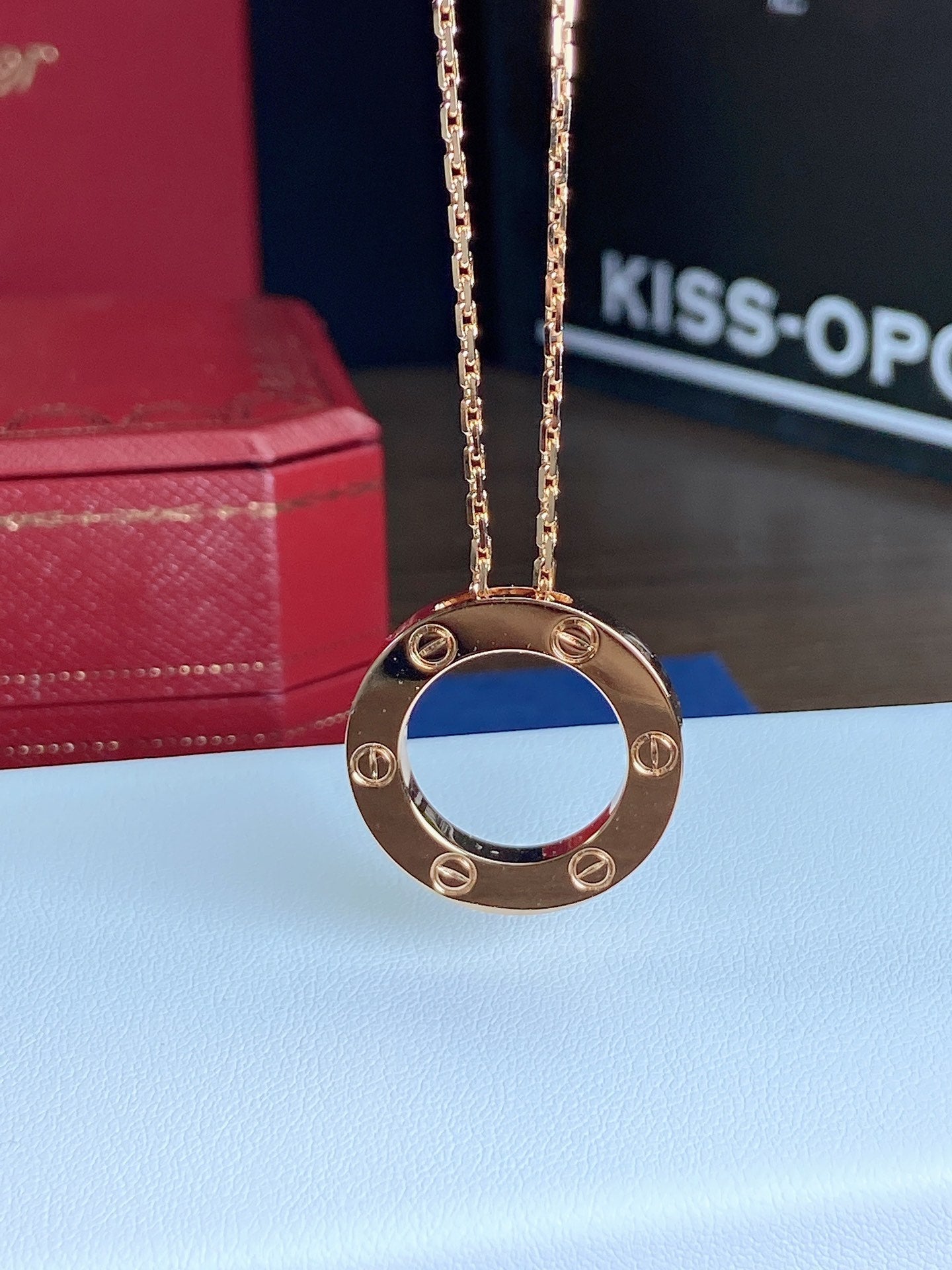 [Pearl Jewelrys]LOVE NECKLACE 16MM
