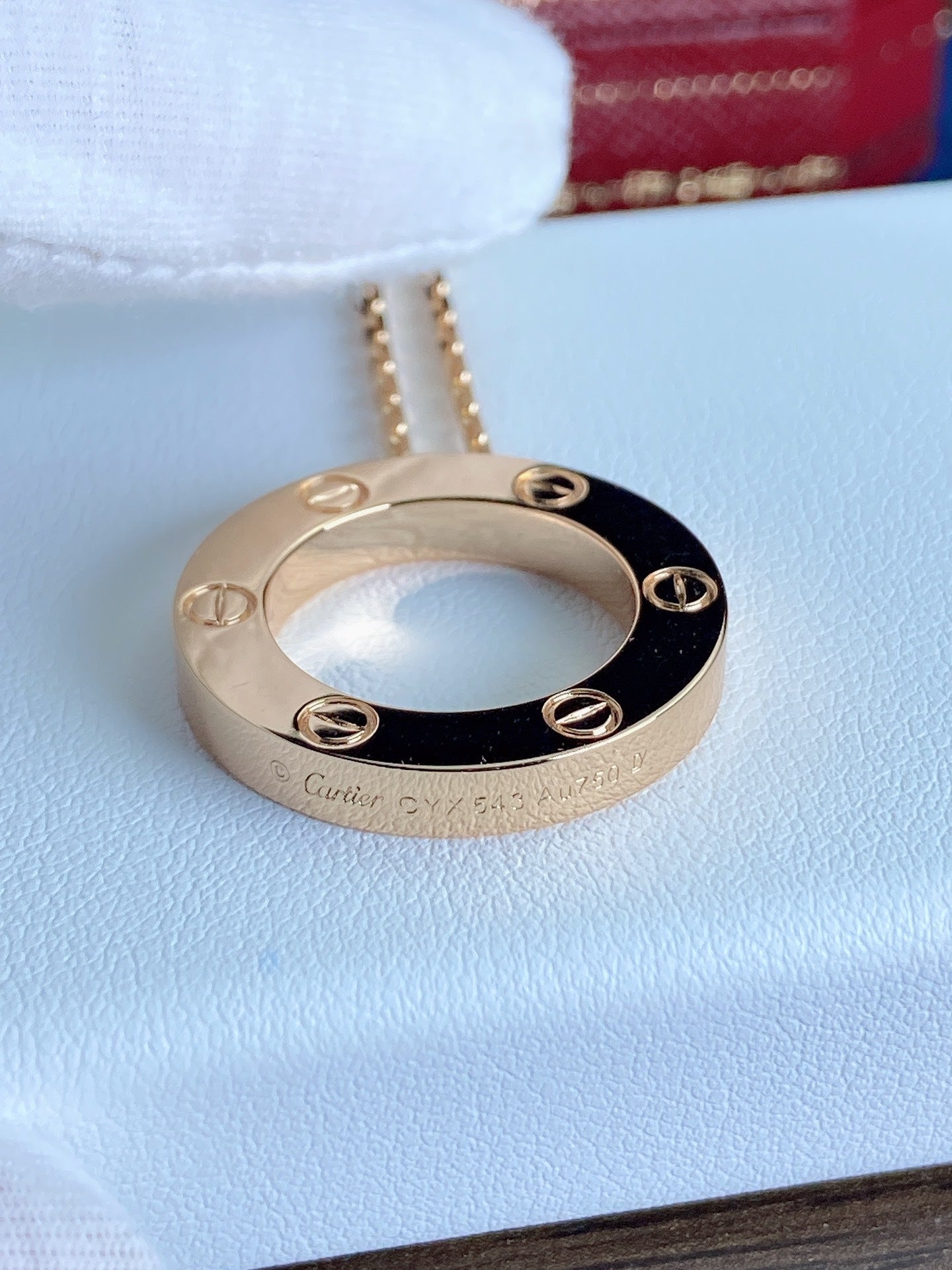 [Pearl Jewelrys]LOVE NECKLACE 16MM