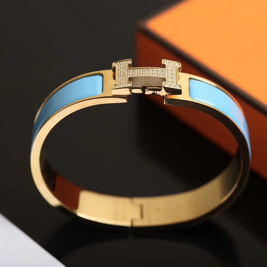 [Pearl Jewelrys]H CLOUD BLUE BRACELET GOLD DIAMOND