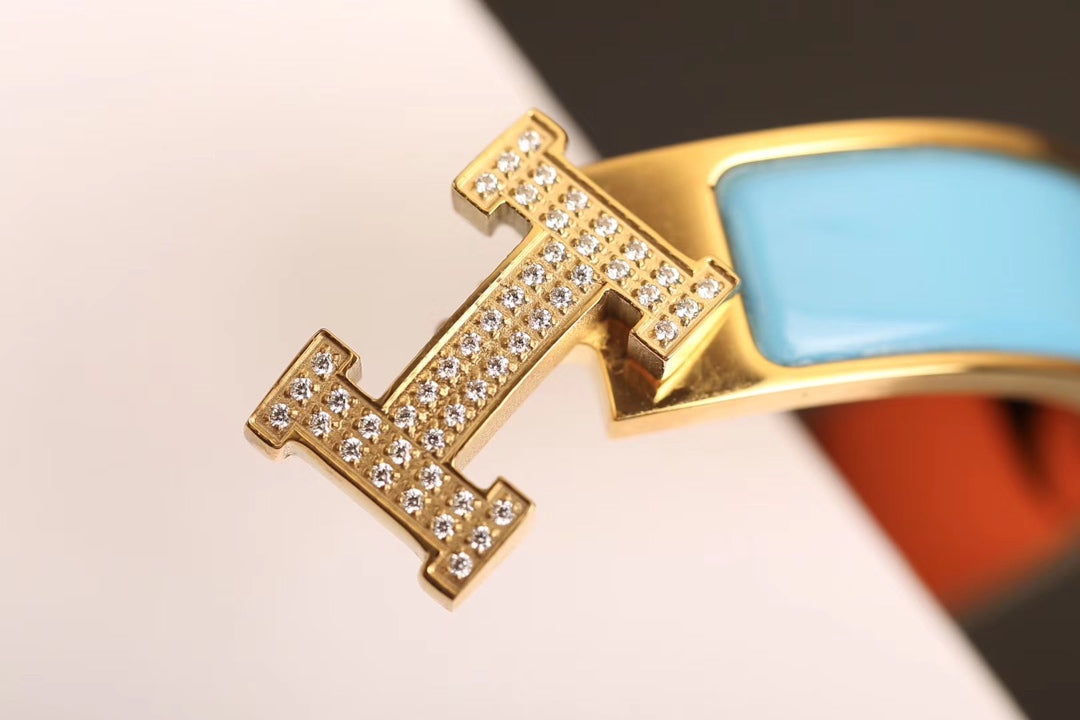 [Pearl Jewelrys]H CLOUD BLUE BRACELET GOLD DIAMOND