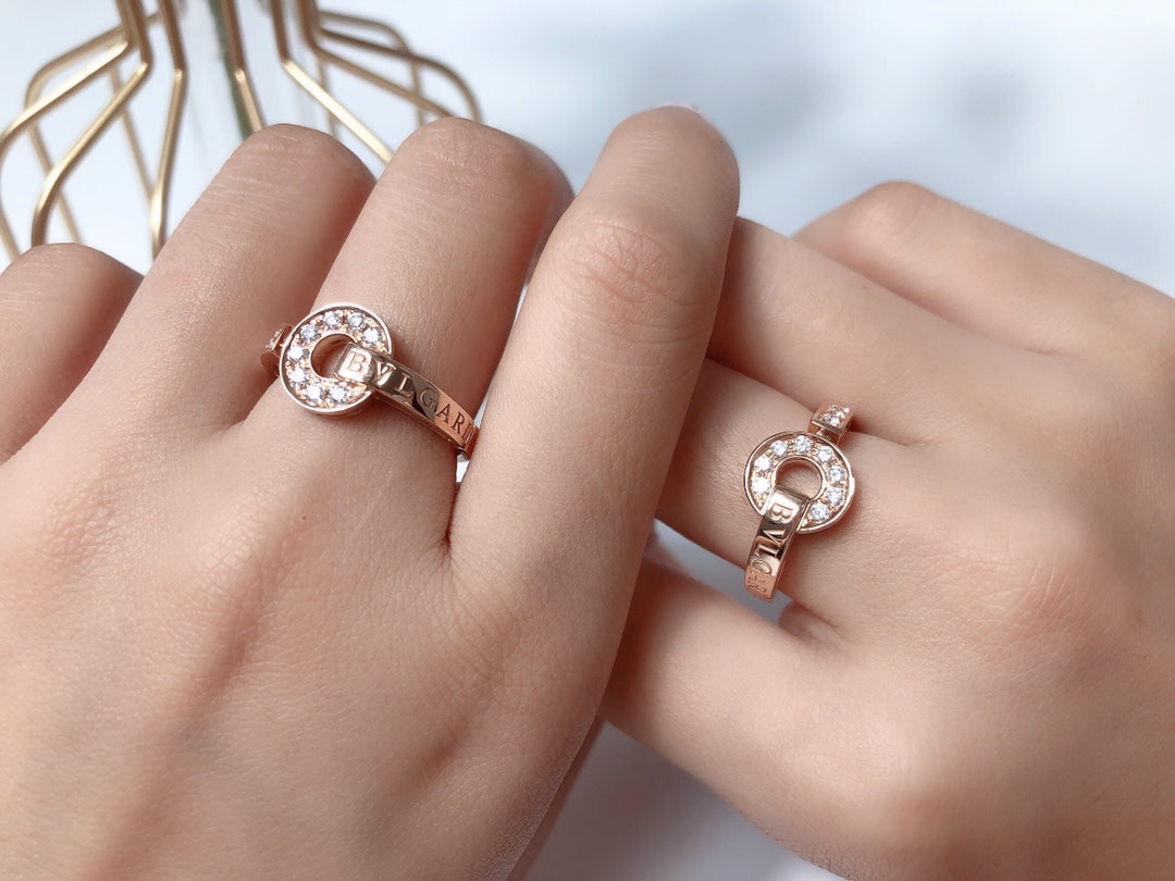 [Pearl Jewelrys]DREAM RING DIAMOND PINK GOLD