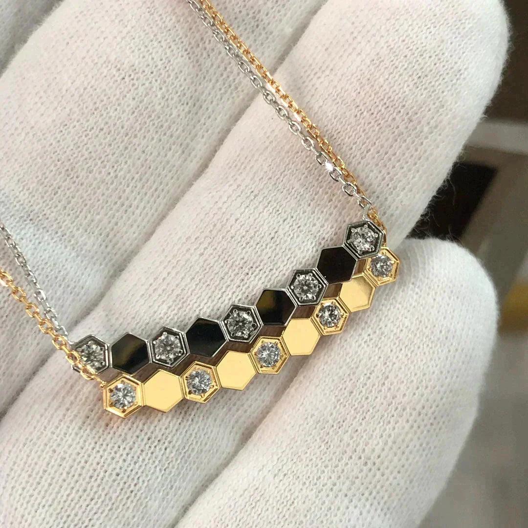 [Pearl Jewelrys]BEE LOVE NECKLACE DIAMOND