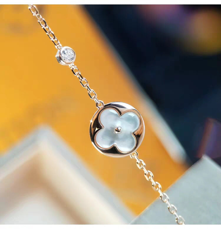 [Pearl Jewelrys]SUN MOP GOLD 1 DIAMOND NECKLACE