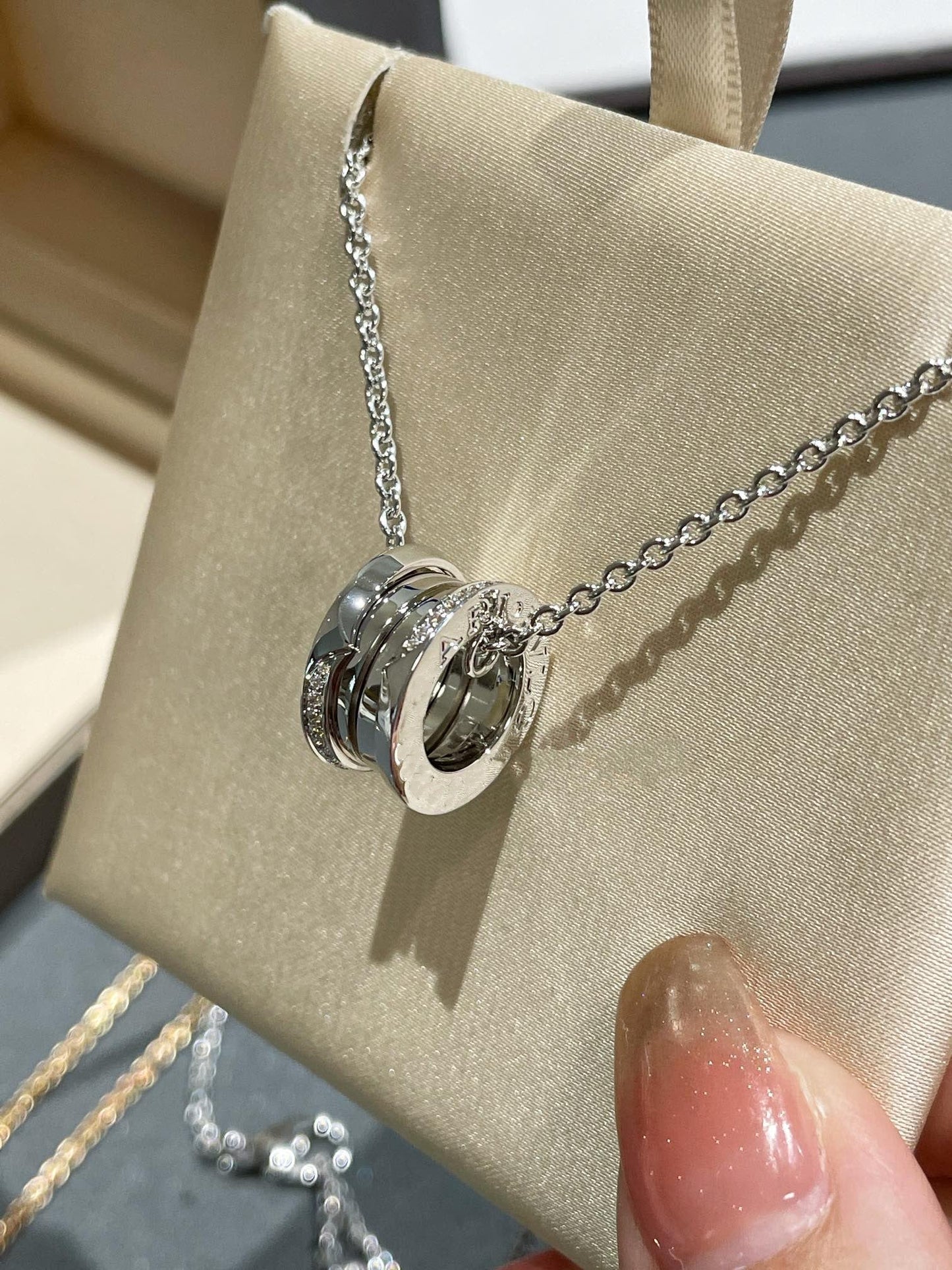 [Pearl Jewelrys]ZERO 1 NECKLACE DIAMOND