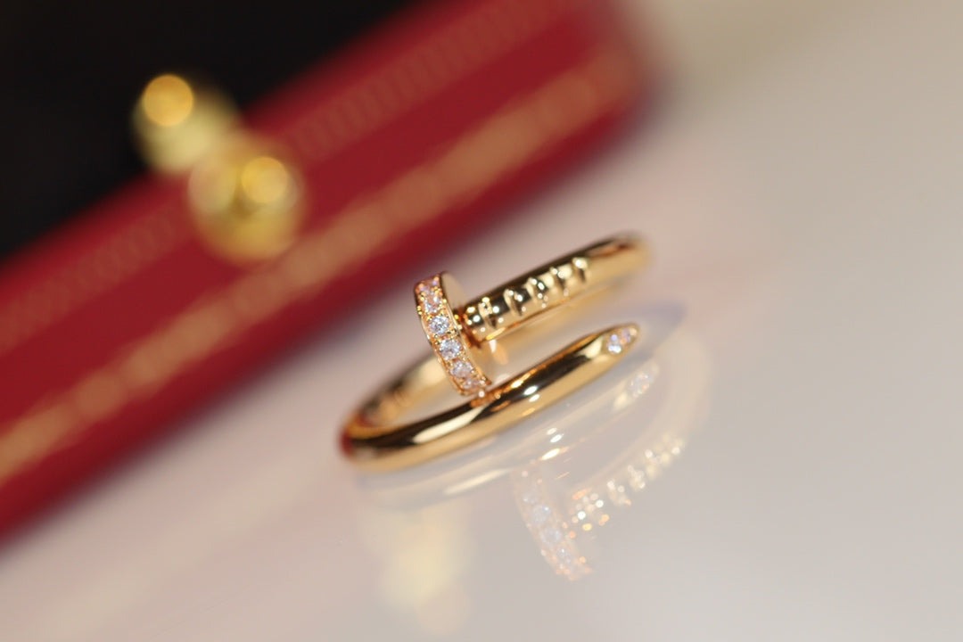 [Pearl Jewelrys]JUSTE RING 2.65MM GOLD DIAMOND