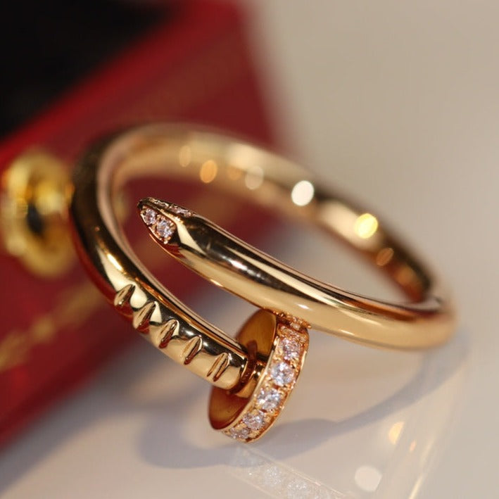 [Pearl Jewelrys]JUSTE RING 2.65MM GOLD DIAMOND