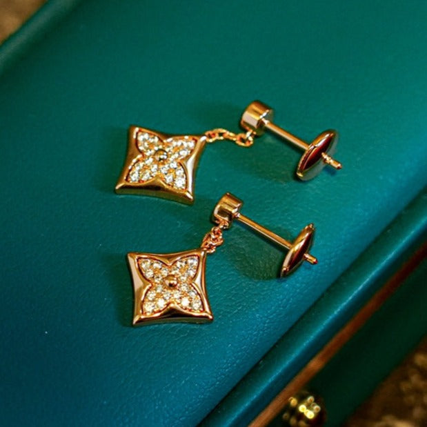 [Pearl Jewelrys]STAR DIAMONDS EARRINGS GOLD