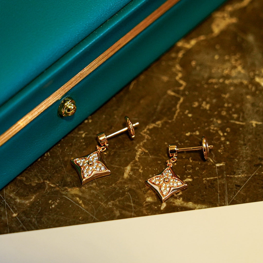 [Pearl Jewelrys]STAR DIAMONDS EARRINGS GOLD