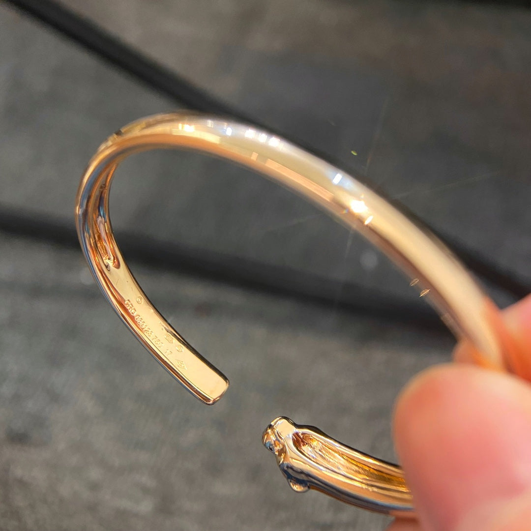 [Pearl Jewelrys]PANTHERE GOLD OPEN BRACELET