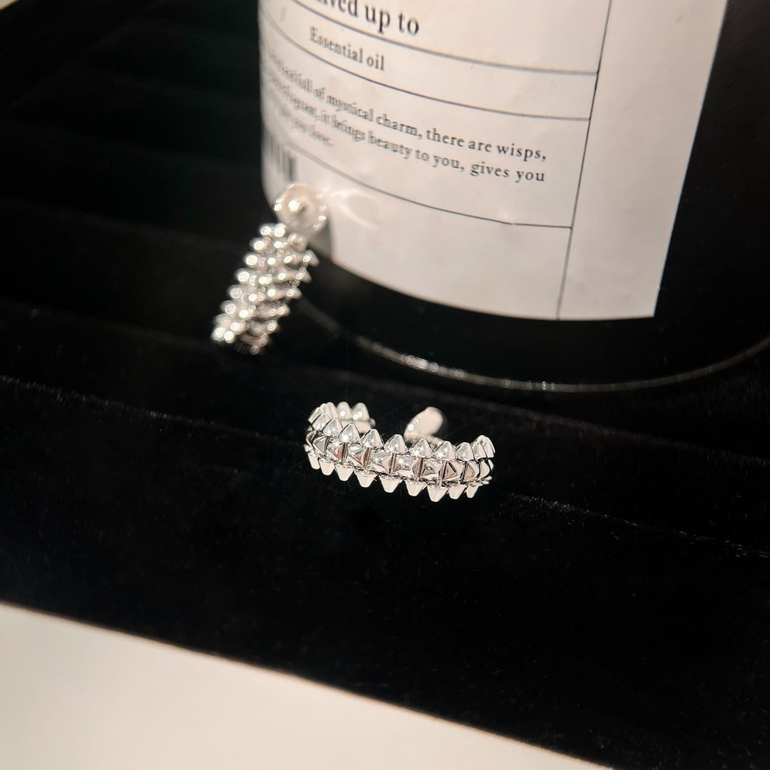 [Pearl Jewelrys]CLASH EARRINGS