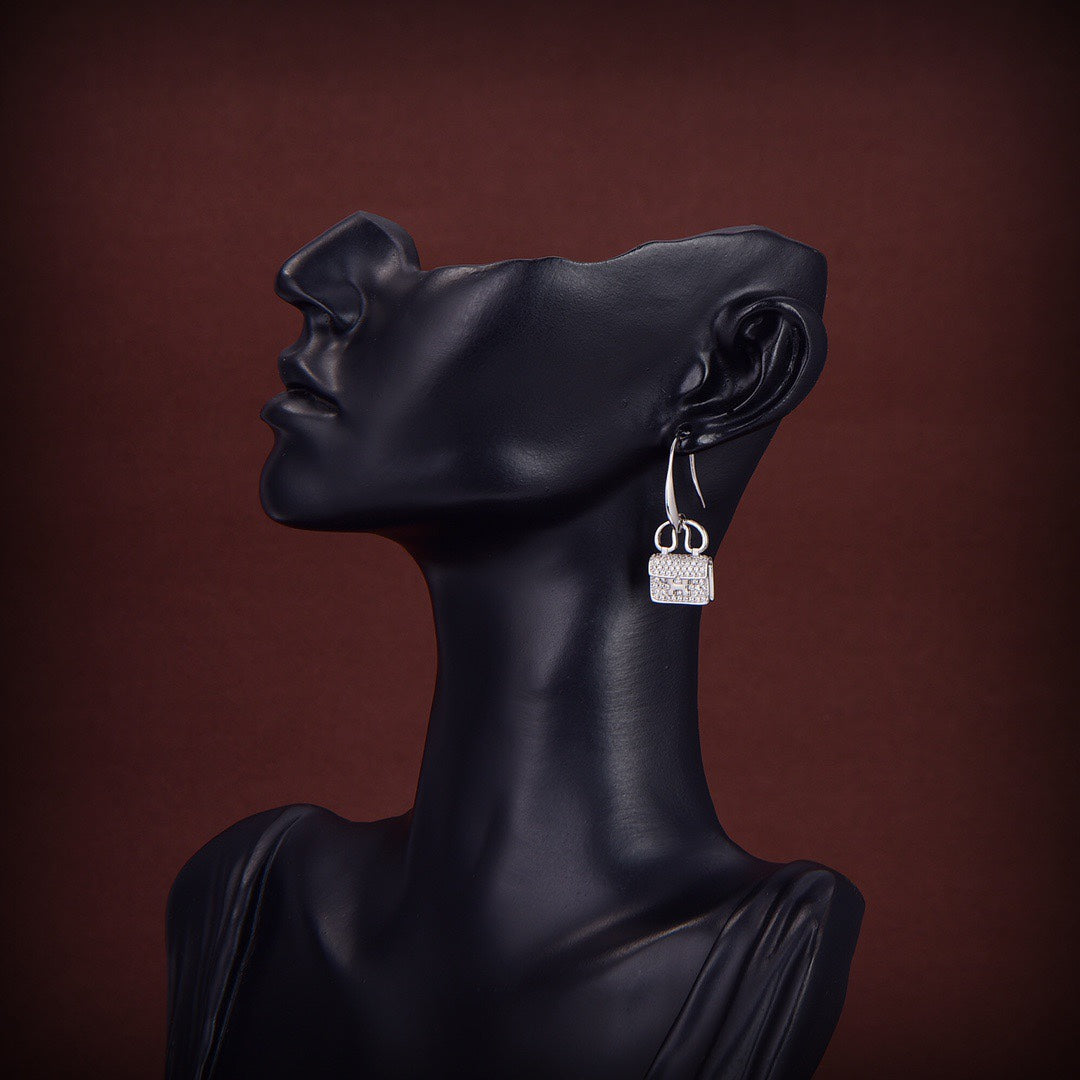 [Pearl Jewelrys]KELLY DIAMOND EARRINGS