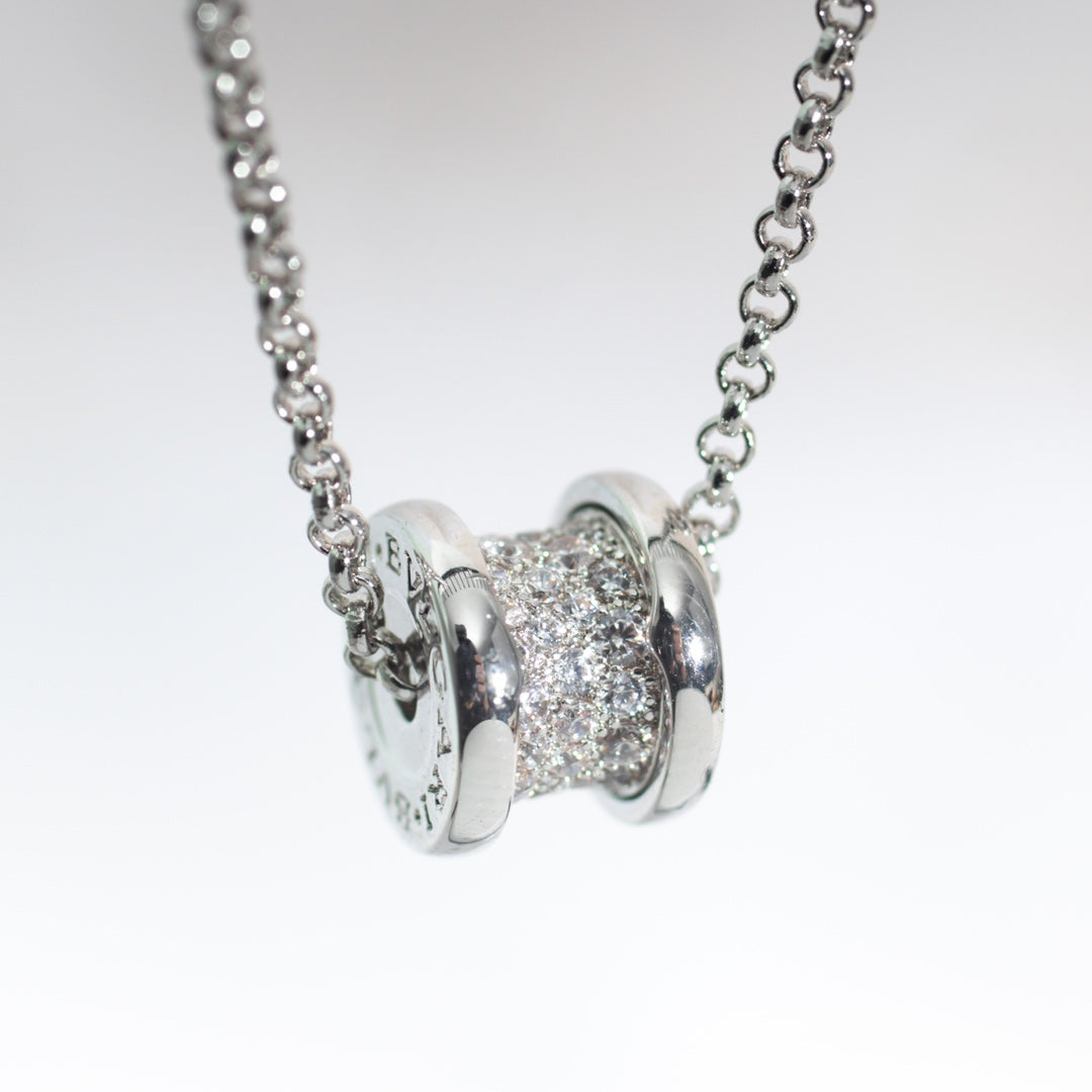 [Pearl Jewelrys]ZERO 1 SILVER DIAMOND NECKLACE