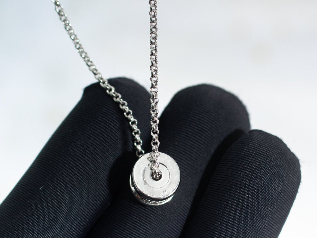 [Pearl Jewelrys]ZERO 1 SILVER DIAMOND NECKLACE